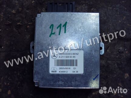 Блок голосового управления mercedes e-class w211