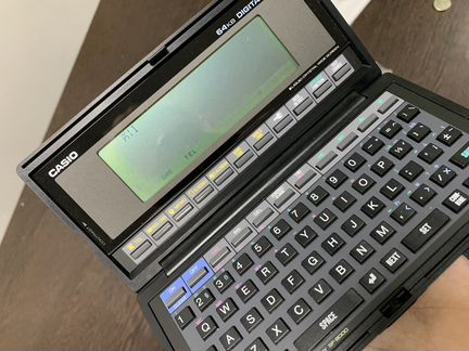 Электронный ежедневник Casio в идеальном состоянии