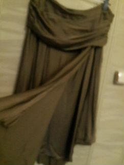Юбка шелковая 