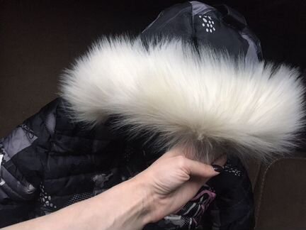 Зимний пуховик для девочки 140