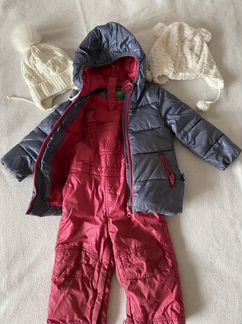 Костюм зимний на девочку 1-2 года (86)