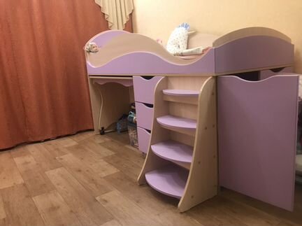 Кровать-чердак