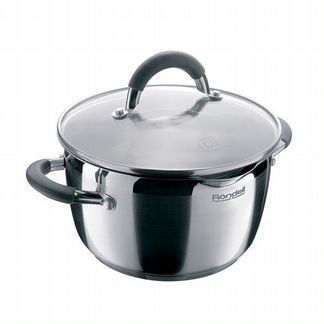 Кастрюля с крышкой Rondell Flamme 24 см (5,7 л) RDS-025