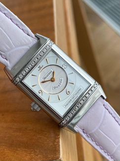Jaeger-LeCoultre Reverso Lady Duetto Steel & Diamo