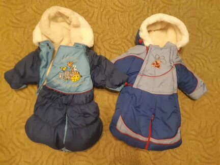 Комбинезон трансформер 2шт, для двойни