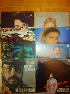 Виниловые пластинки 20 шт