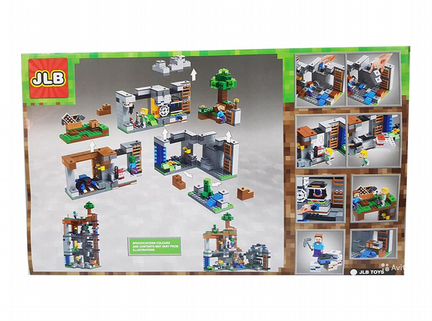 Майнкрафт Конструктор 734 Детали