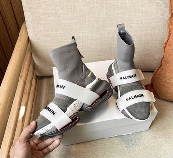 Balmain Bold кожаные кроссовки (35-41 EU)