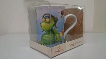 Детская кружка новая Дракончик