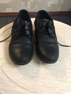 Осенние ботинки кожа