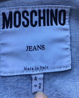 Джинсовая куртка женская Moschino jeans р-р 44