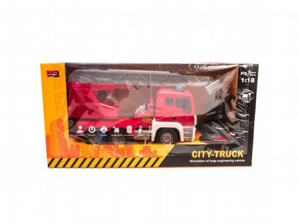 Радиоуправляемая пожарная машина 1:18 (джойстик)