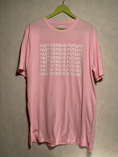Розовая футболка Pull & bear