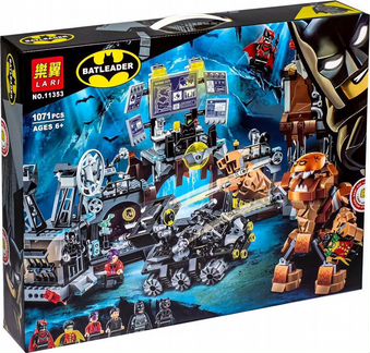 Конструктор Batman - Вторжение Глиноликого в пещер