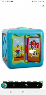 Кубик развивающий Baby Go со светом и музыкой