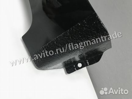 Крыло черное Солярис правое Solaris c антигравием