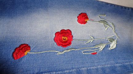 Джинсы стрейч 39,5 разм. для девочки (23 на бирке)