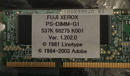 Xerox 537K68270 540K01797 160K99820