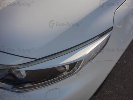 Накладки на фары реснички GT Line на Kia Optima JF