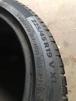 Пара 225 45 R19 Continental CWC TS860s RFT 01q