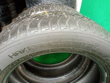 225/55R17 Nokian Hakkapeliitta 8 зимние