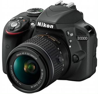 Nikon D3300 kit AF-P 18-55mm VR новый в упаковке