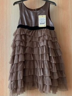 Нарядное платье для девочки Massimo Dutti, р.134