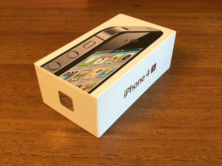 Коробка от iPhone 4s 32Gb