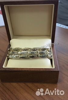 Золотая мужская цепь Baraka 585 пробы 84.4 гр