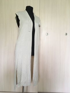 Кардиган без рукавов