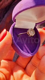 Кольцо с бриллиантами