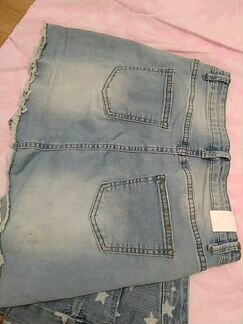 Юбка джинсовая