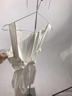 Летнее белое платье Zara