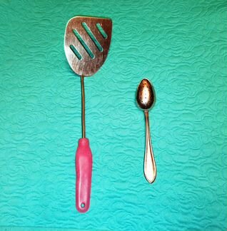 Ложка заварочная и Лопатка СССР