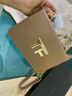Женская сумка tom ford натуральная кожа