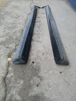 Накладки на пороги Mitsubishi Galant 8