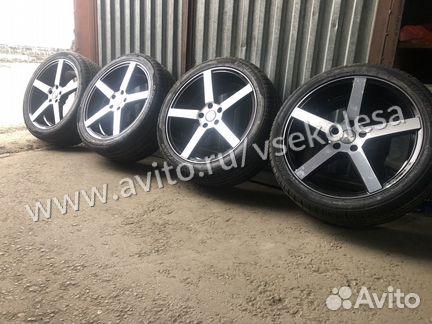 Комплект зимних колес в сборе r19 vossen cv3