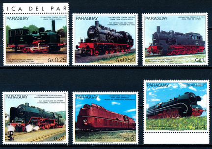 Паровозы,поезда,локомотивы. Серии марок и поштучно