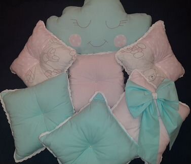 Бортики в кроватку