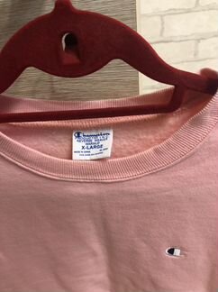 Толстовка Champion розовая (свитшот)