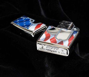 Зажигалка Zippo 28291 Flag Оригинал Новая
