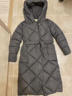 Пальто стёганное. Зимняя куртка
