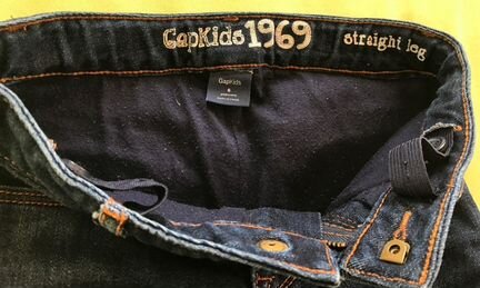 Джинсы GAP утепленные с подкладкой рост 120см 6лет