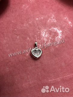 Золотая подвеска Шопард Chopard