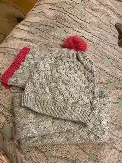 Комплект шарф + шапка