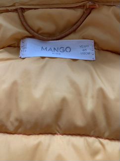 Куртка пух mango 4/5 110