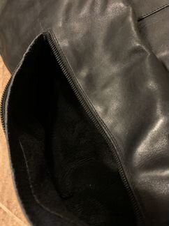 Женские ботфорты из натуральной кожи