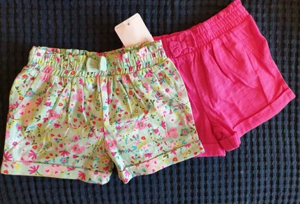 Новые шорты Mothercare