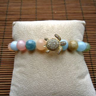 Браслет из морганита-7