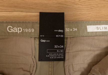 Мужские брюки Chinos GAP. 32/34